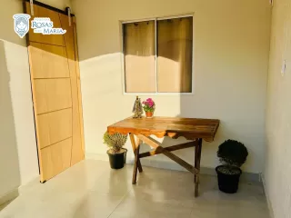 Fachada e área comum