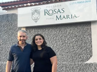 Fachada e área comum